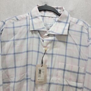NWT Peter Millar Crown Lite Long Sleeve Button Shirt Mens Size XLARGE MS24W12LTS